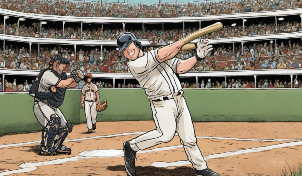 Crow-Armstrong Keeps Streak Alive with Leadoff HR vs. White Sox — AI-generated editorial illustration