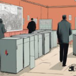Activists Pretending to Vote in Minnesota Primary Face Legal Risks — AI-generated editorial illustration