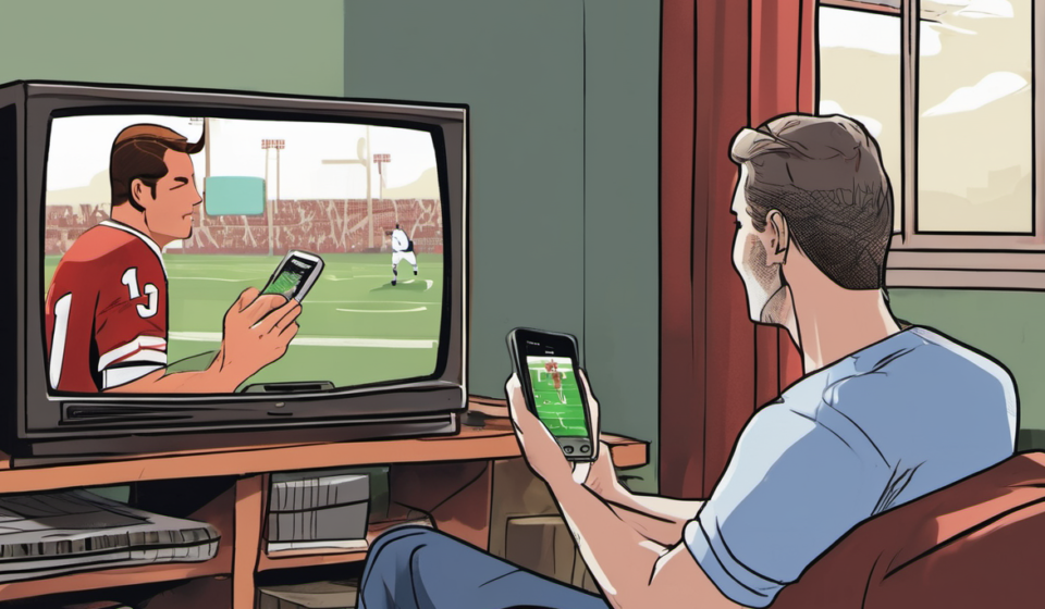 Yahoo Sports Partners with SiriusXM for Live Game Streams and New Ultra Perk — AI-generated editorial illustration