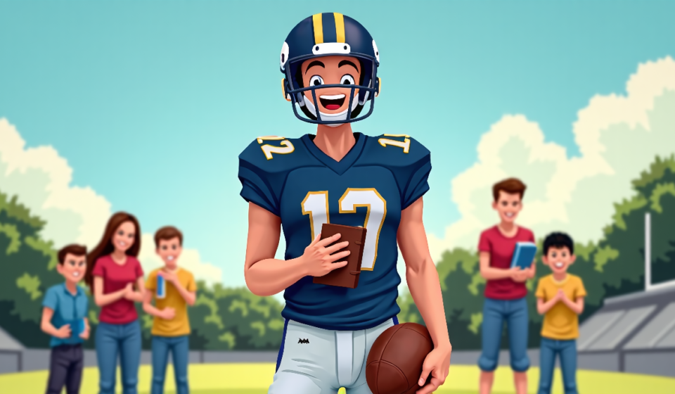 LSU’s Peyton Houston Blames Faith, Family for 4.0 GPA and On‑Field Dominance — AI-generated editorial illustration