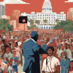 Far‑Left Socialist Upsets Florida: What the Primaries Mean — AI-generated editorial illustration