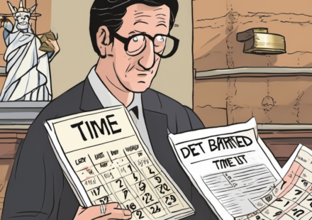 Paying Past‑Limit Debt: Is It Worth the Risk? — AI-generated editorial illustration