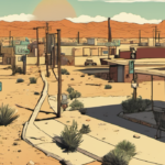 Heat Dome Sends Six States to Record‑High Temperatures — AI-generated editorial illustration