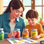 Teach Kids Smart Money Habits Early, Experts Say — AI-generated editorial illustration