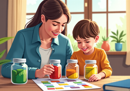 Teach Kids Smart Money Habits Early, Experts Say — AI-generated editorial illustration