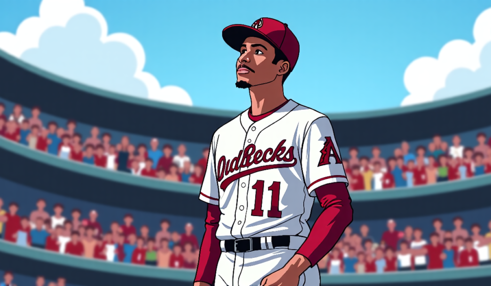 Ketel Marte Hopes to Return to Diamondbacks Soon — AI-generated editorial illustration