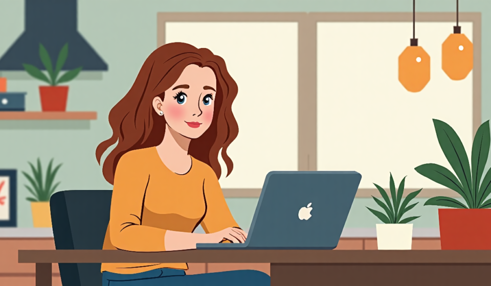 Jenna Fischer Says 70‑Hour Weeks Forced Her From TV — AI-generated editorial illustration