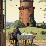 Royal Retreat: Historic Water Tower at Sandringham Estate Now Open for Rent — AI-generated editorial illustration