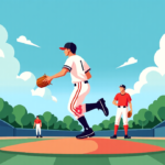 Blue Jays Rookie Brett Bateman Leaves Game Early With Hamstring Injury — AI-generated editorial illustration