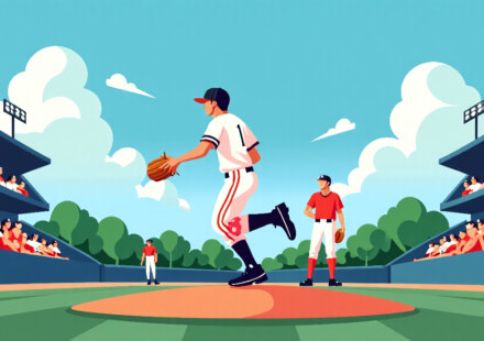Blue Jays Rookie Brett Bateman Leaves Game Early With Hamstring Injury — AI-generated editorial illustration