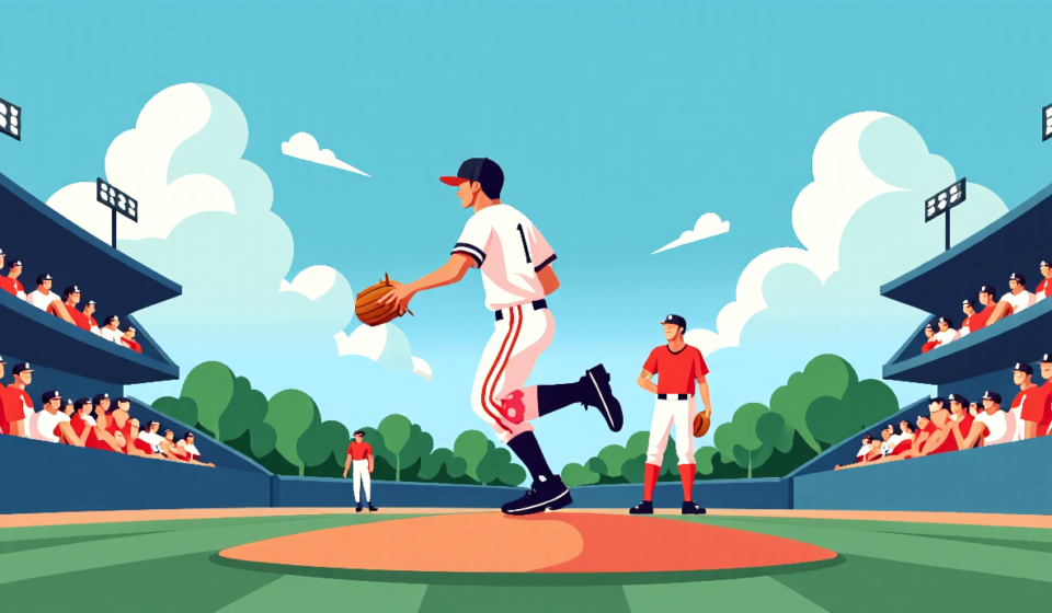 Blue Jays Rookie Brett Bateman Leaves Game Early With Hamstring Injury — AI-generated editorial illustration