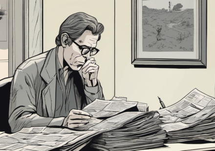 Ex‑NY Magazine Writer Takes Break After Plagiarism Fallout — AI-generated editorial illustration