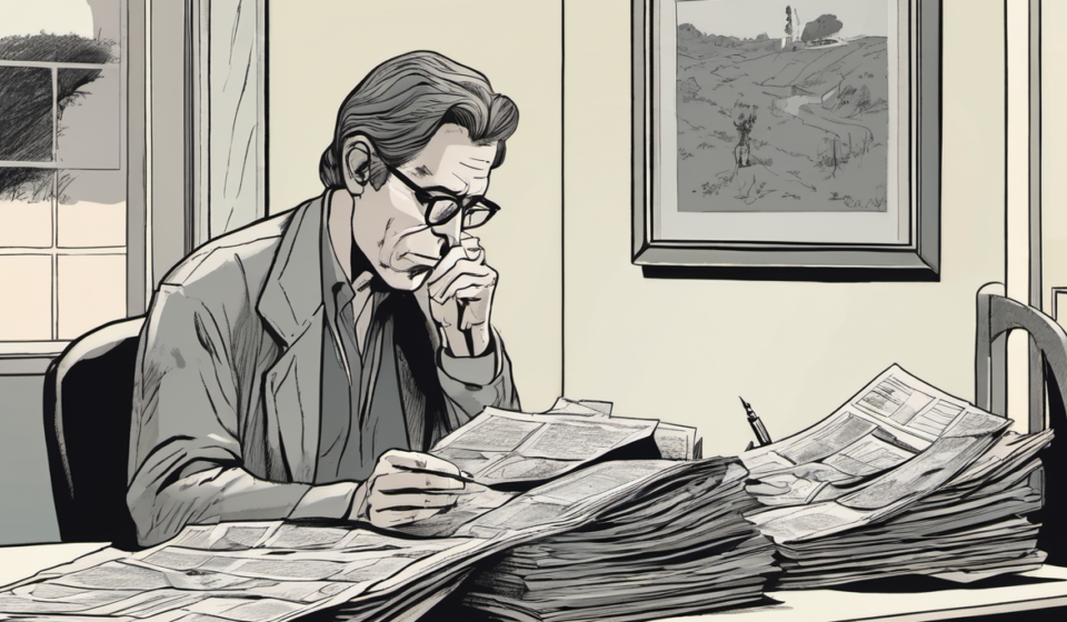 Ex‑NY Magazine Writer Takes Break After Plagiarism Fallout — AI-generated editorial illustration