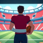 Texans WR Jayden Higgins Tears ACL, Misses 2026 Season — AI-generated editorial illustration