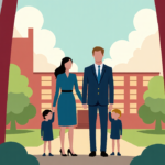Prince Harry and Meghan to Return to UK, Kids Enroll in British School — AI-generated editorial illustration