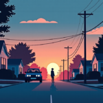 Hit‑and‑Run Tragedy: The Davis McClendon Case — AI-generated editorial illustration
