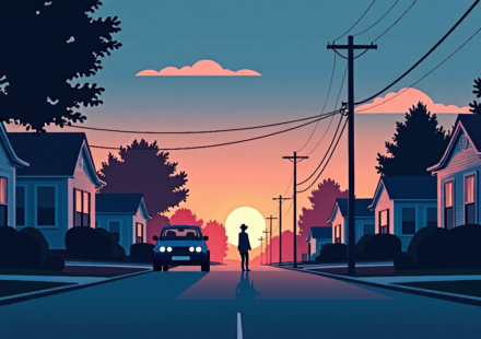 Hit‑and‑Run Tragedy: The Davis McClendon Case — AI-generated editorial illustration