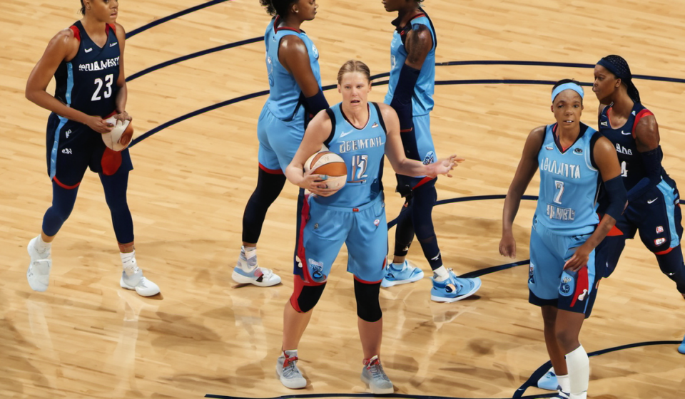 Fever at Dream: Can Atlanta Cover the Spread Despite Caitlin Clark's Injury? — AI-generated editorial illustration