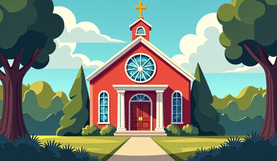 Pastor’s Gospel Mission Shattered by Wife’s Child‑Rape Conviction — AI-generated editorial illustration