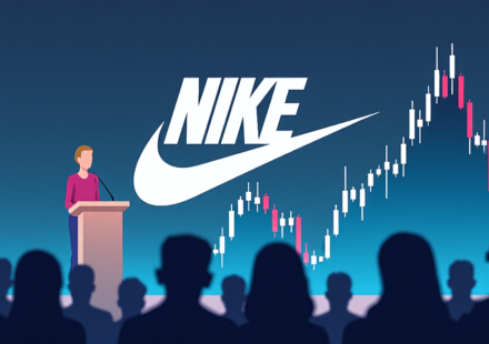 Ted Cruz’s Nike Boycott Sparks Stock Drop to 12‑Year Low — AI-generated editorial illustration