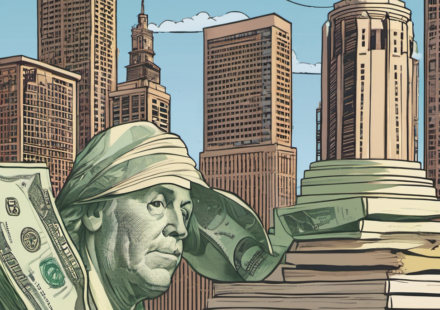U.S. National Debt Surpasses $40 Trillion, Doubling in Less Than a Decade — AI-generated editorial illustration
