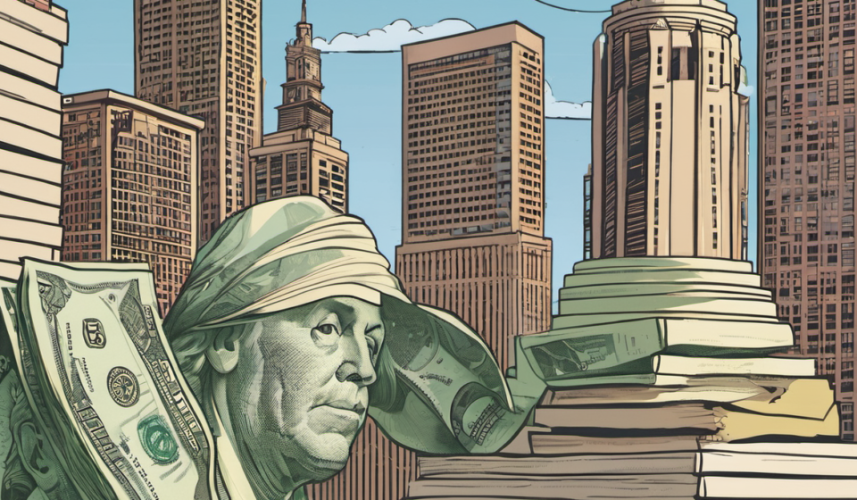 U.S. National Debt Surpasses $40 Trillion, Doubling in Less Than a Decade — AI-generated editorial illustration