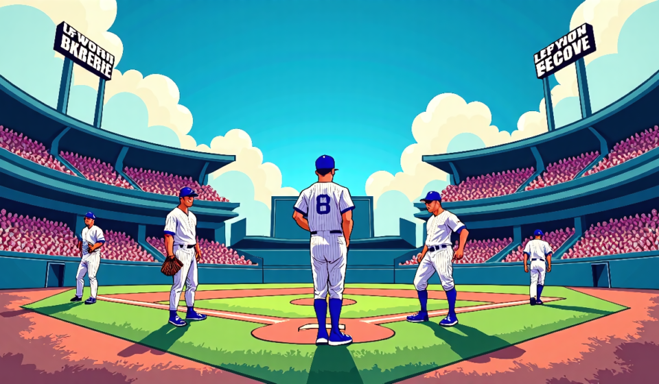 Baseball Legends Strike Back in New Comic Book Series — AI-generated editorial illustration