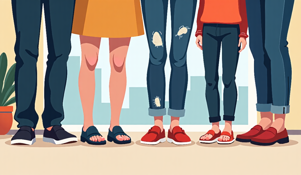 Slip‑On Shoes That Make Morning Routines a Breeze — AI-generated editorial illustration
