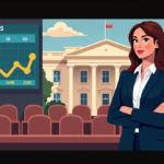 Alina Habba Declines White House Press Secretary Rumors, Shifts Kalshi Odds — AI-generated editorial illustration