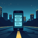 Grandmother Vanishes in Las Vegas After Mysterious Bitcoin Texts — AI-generated editorial illustration