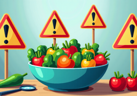 Salad Companies Brace for Low Earnings Amid Cyclospora Outbreak — AI-generated editorial illustration