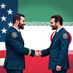 ICE and Iran Collaborated to Deport 100+ Iranians in 2025 — AI-generated editorial illustration