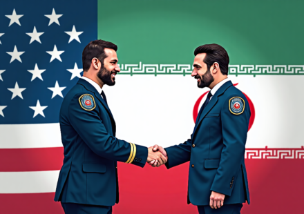 ICE and Iran Collaborated to Deport 100+ Iranians in 2025 — AI-generated editorial illustration