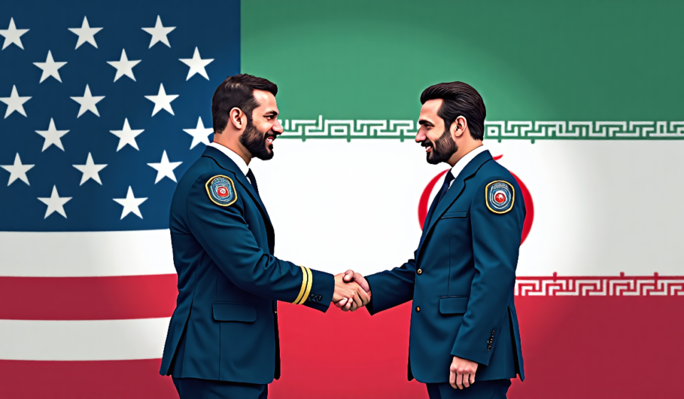 ICE and Iran Collaborated to Deport 100+ Iranians in 2025 — AI-generated editorial illustration