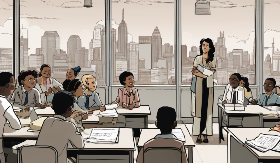 Civic Education Must Precede Partisan Debates on Capitalism — AI-generated editorial illustration