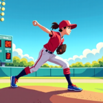 Kinley Rasmus Ties Mo'ne Davis’ Strikeout Record in Little League World Series — AI-generated editorial illustration