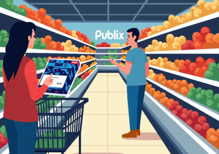 Blueberries Recalled Over E. coli Risk at Publix Stores — AI-generated editorial illustration