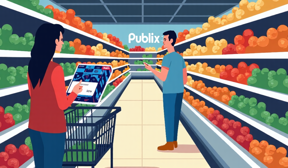 Blueberries Recalled Over E. coli Risk at Publix Stores — AI-generated editorial illustration
