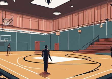 Denver’s Cost‑Cutting May Hurt Jokić’s Future — AI-generated editorial illustration
