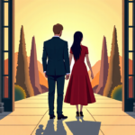 Meghan and Harry Set to Return to the UK After Six Years in the U.S. — AI-generated editorial illustration