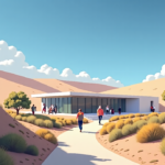 Christian Zionists Open Visitor Center in West Bank’s Biblical Heartland — AI-generated editorial illustration