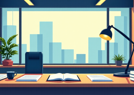 Publishers Grapple With AI’s Rise and Misuse Stories — AI-generated editorial illustration