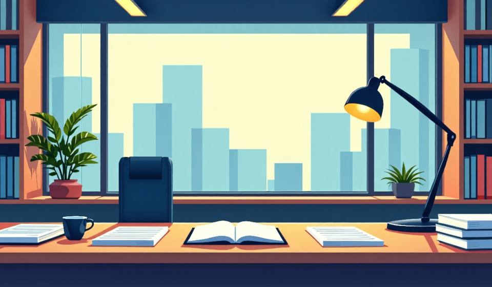 Publishers Grapple With AI’s Rise and Misuse Stories — AI-generated editorial illustration