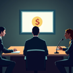 ActBlue Co‑Founder Pleads Fifth Amid GOP Fraud Probe — AI-generated editorial illustration
