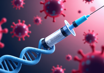 mRNA Cancer Vaccine Shows Breakthrough in Melanoma Recurrence Prevention — AI-generated editorial illustration