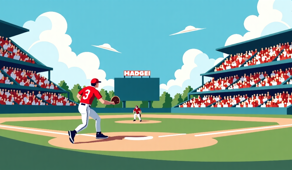 Reds’ Ninth‑Inning Rally Stumbles After Glove Glitch — AI-generated editorial illustration