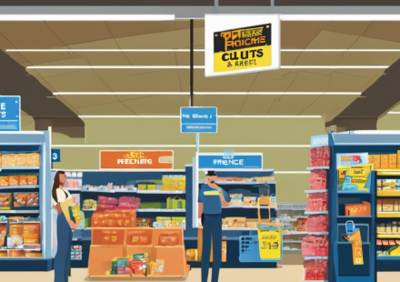 Walmart to Use $2.9 B in Tariff Refunds to Cut Prices Amid Slowest Sales Growth in Six Years — AI-generated editorial illustration
