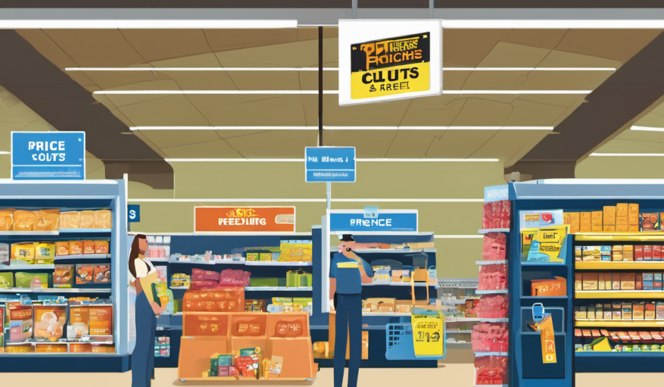 Walmart to Use $2.9 B in Tariff Refunds to Cut Prices Amid Slowest Sales Growth in Six Years — AI-generated editorial illustration