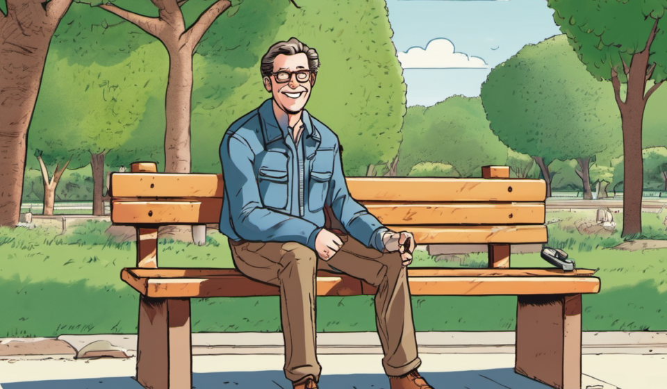 Instagram Bench‑Rater Gives First 10‑10 After 7 Years — AI-generated editorial illustration