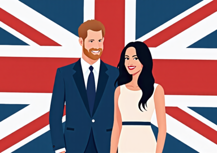 Prince Harry and Meghan’s Possible UK Return: What It Could Mean — AI-generated editorial illustration